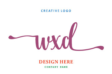 WXD lettering logo is simple, easy to understand and authoritative