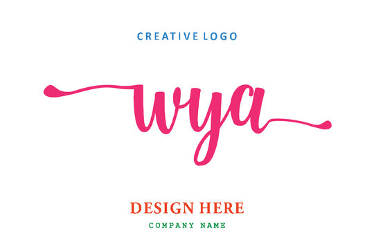 WYA lettering logo is simple, easy to understand and authoritative