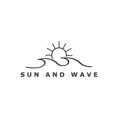 Fototapeta premium Sun Vector illustration Icon