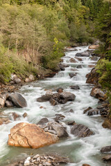 An der Passer in Moos in Passeier, Südtirol