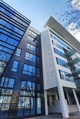 modern office building