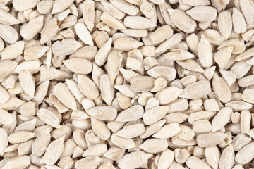 Sunflower seeds texture as background.