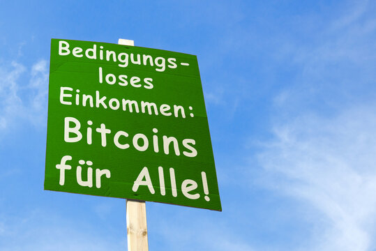 Bedingungsloses Einkommen: Bitcoins für Alle!