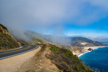PCH or State Route 1 is a major north–south state highway that runs along most of the Pacific coastline of the U.S. state of California. 