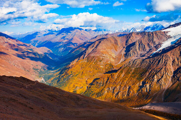 Mountains in Mount Elbrus region, Russia