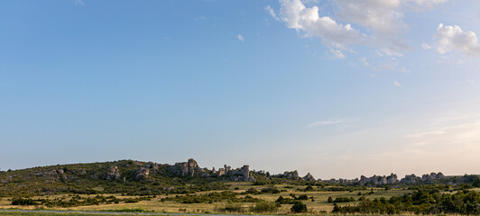 Causse du Larzac near by Millau,  Occitanie, France