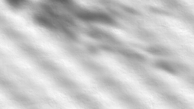 Slowly moving gray shadows from a tree and curtains on a white wall in a room on a bright sunny day, simple modern design, seamless background, animation loop stock video