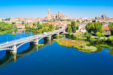Fototapeta premium Salamanca Cathedral in Salamanca, Spain