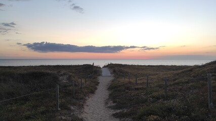 Coucher de Soleil, Notre dame de mont