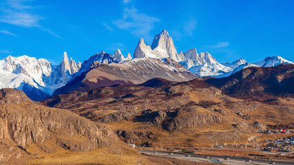 Fototapeta na wymiar Fitz Roy mountain, Patagonia