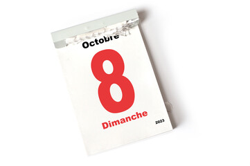 8  Octobre 2023