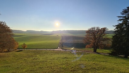 Landscape near Ebersberg in Germany