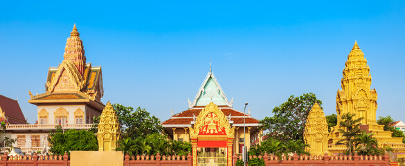 Wat Ounalom temple, Phnom Penh