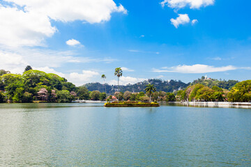 Obraz premium Kandy Lake, Sri Lanka