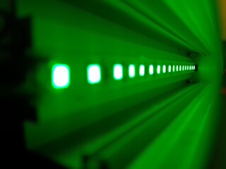 green light tunnel