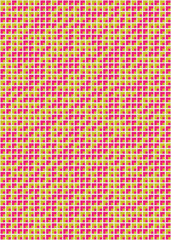 Abstract Geometric Pattern generative computational art illustration