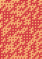 Fototapeta premium Abstract Geometric Pattern generative computational art illustration