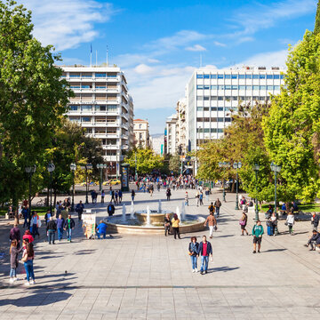 Fototapeta Syntagma Square in Athens