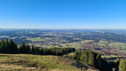 Fototapeta na wymiar Nature near Kohlgrub in Germany