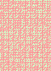 Abstract Geometric Pattern generative computational art illustration