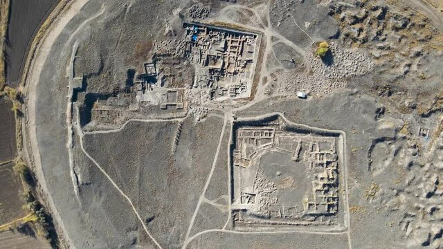 Kultepe ancient city ruins. Assyrian Trade Center in Karum-Kanis in Kayseri city Turkey. Its name in Assyrian texts from the 20th century BC was Kanesh
