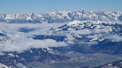 Mountains near Kaprun in Austria