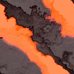 3d rendering. Seamless Texture of treated natural stone with damage. Old style. Wall surface.