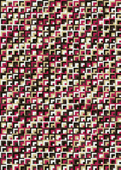 Abstract Geometric Pattern generative computational art illustration