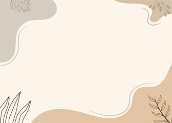 minimal hand drawn background free vector