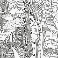 ndustrial and rural landscape