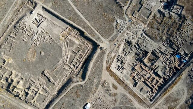 Kultepe ancient city ruins. Assyrian Trade Center in Karum-Kanis in Kayseri city Turkey. Its name in Assyrian texts from the 20th century BC was Kanesh