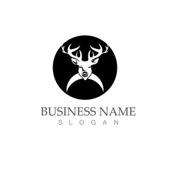 Deer vector icon illustration design