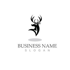 Deer vector icon illustration design