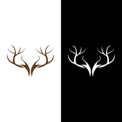 Deer vector icon illustration design