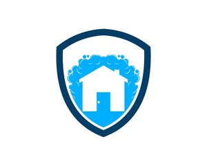 Simple shield with washing house inside