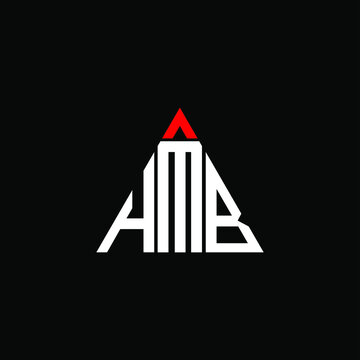 HMB letter logo creative design. HMB unique design
