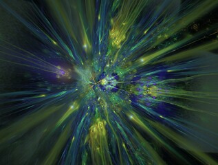 Obraz premium Imaginatory fractal abstract background Image