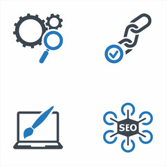 SEO And Internet Marketing Icon Set 5
