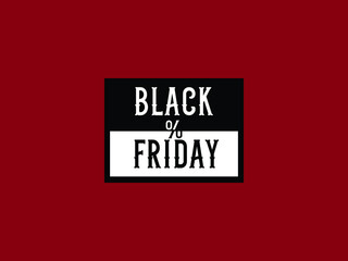 Black Friday Logo, Discount Sale Promo Sticker Label
