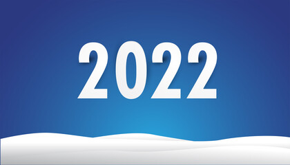 Happy new year 2022 on background,  vector background