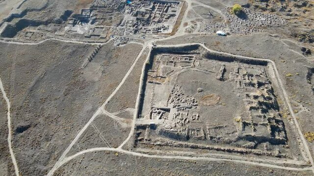 Kultepe ancient city ruins. Assyrian Trade Center in Karum-Kanis in Kayseri city Turkey. Its name in Assyrian texts from the 20th century BC was Kanesh