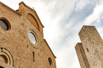 Fototapeta na wymiar San Gimignano in Toscana