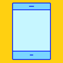 Mobile Isolated Vector icon which can easily modify or edit

