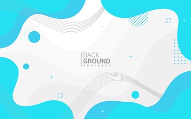 Modern vector graphic of fluid background