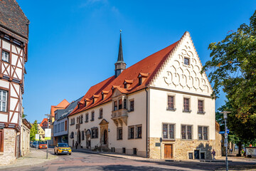 Rathaus, Merseburg, Sachsen-Anhalt, Deutschland 