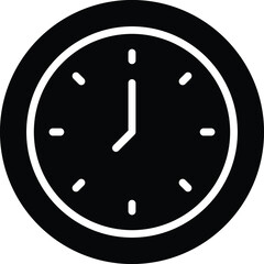 birthday party icon  clock  and watch
