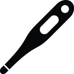 hospital and medical icon  thermometer and temperature
