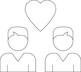 friendship icon romance  and relationship