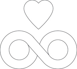 friendship icon infinite love  and forever