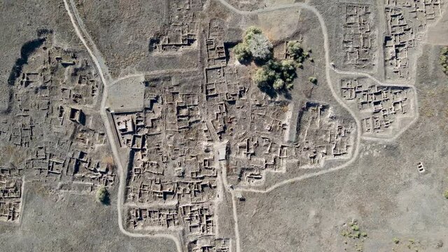 Kultepe ancient city ruins. Assyrian Trade Center in Karum-Kanis in Kayseri city Turkey. Its name in Assyrian texts from the 20th century BC was Kanesh